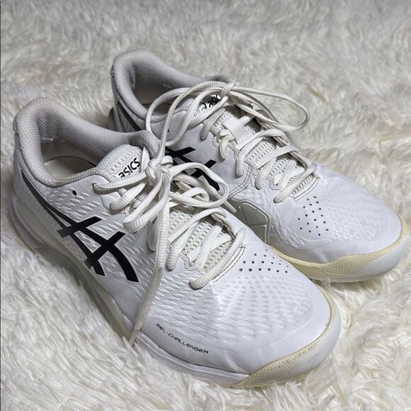 Asics Shoes - ASICS Gel-Challenger White and Black Tennis Shoes